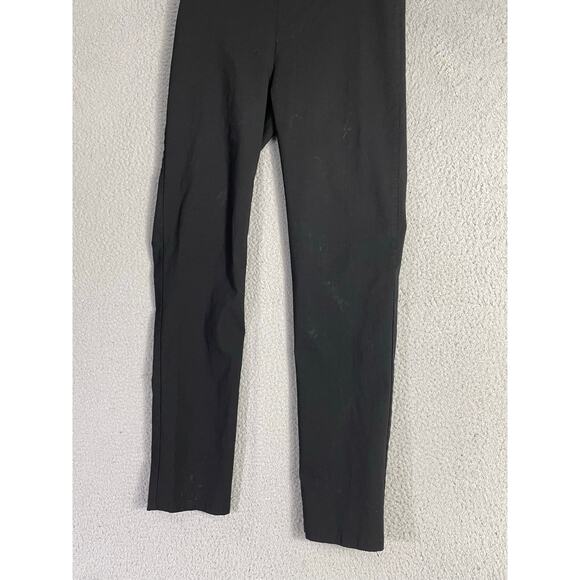 89th + Madison Black Ponte Pull-On Skinny Pants Women M Grommet Waist Workwear - Picture 6 of 10